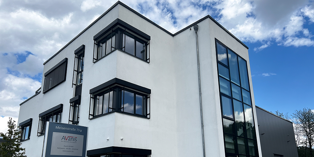 Firmengebäude der Avanis GmbH in Bielefeld