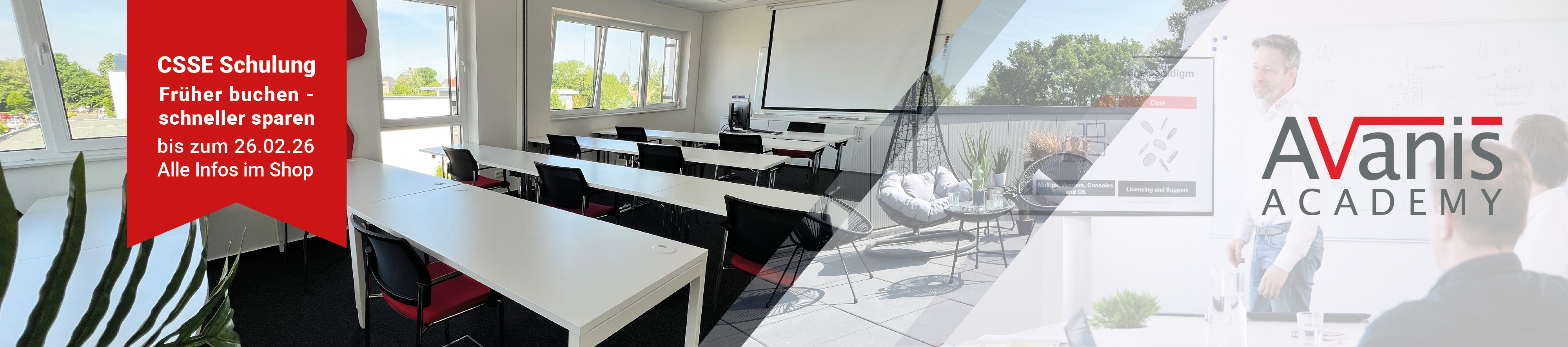 Jetzt im Avanis Shop Frühbucherrabatte sichern