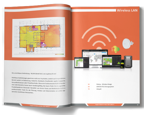 Der neue Avanis-Katalog 25/26 geöffnet im Vordergrund