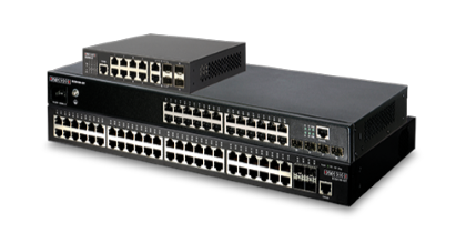 ECS-4100-52t Frontansicht