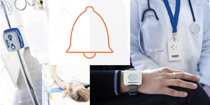 Verschiedene AiRISTA Hardware-Tags für RTLS-Systeme