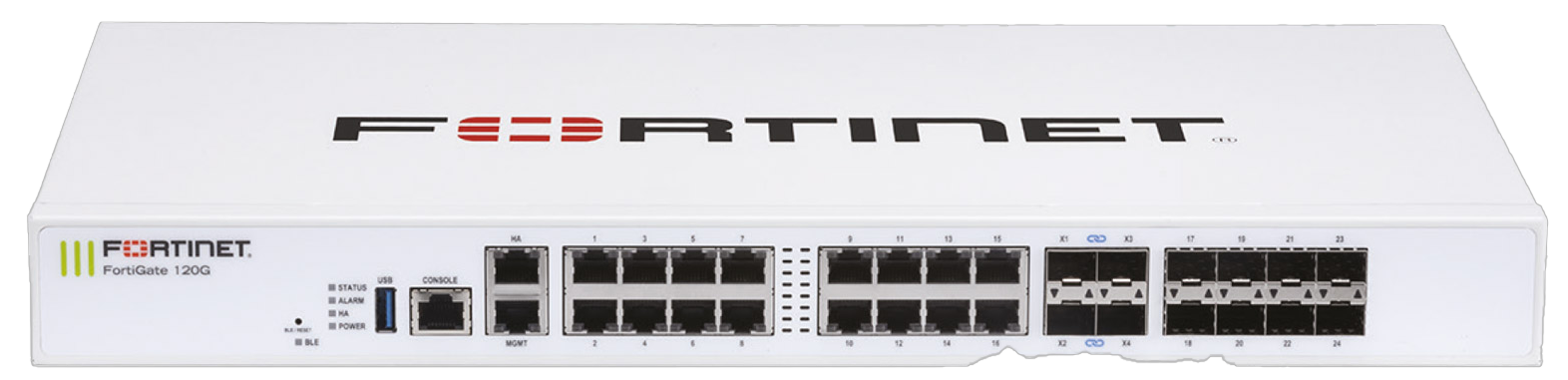 Fortinet - FortiGate 120G Frontansicht